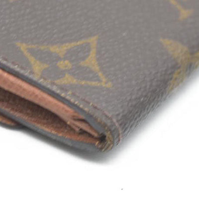 Louis Vuitton Monogram Porte-Monnaie Plat Coin Purse MI1919