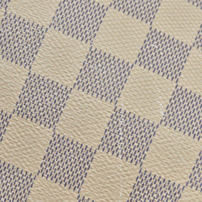 $2500 Louis Vuitton Damier Azur Braided Neverfull MM Tote