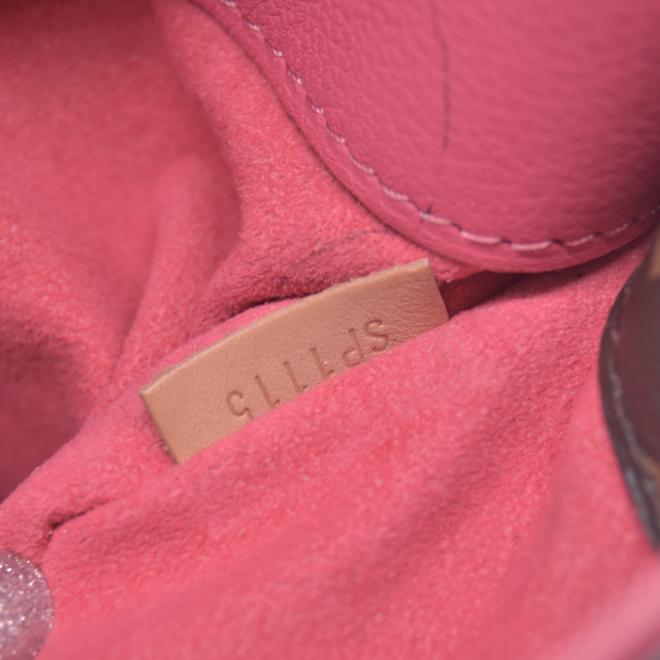 $2760 2015 Louis Vuitton Monogram Pallas Pink SP1115