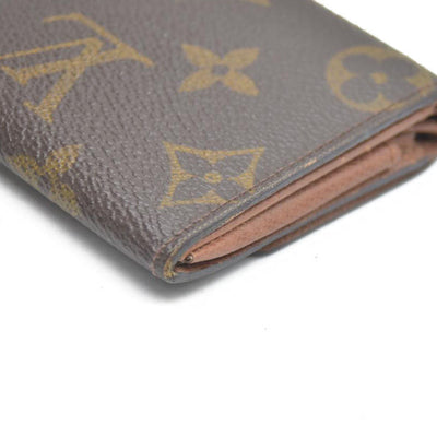Louis Vuitton Monogram Porte-Monnaie Plat Coin Purse MI1919
