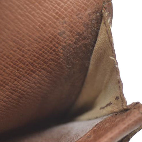 Louis Vuitton Monogram Porte-Monnaie Plat Coin Purse MI1919