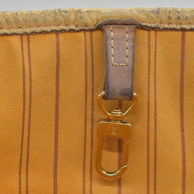 $2500 Louis Vuitton Damier Azur Braided Neverfull MM Tote