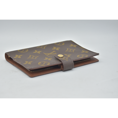 $505 1999 Louis Vuitton Monogram Agenda PM Notebook Cover Brown SP1929