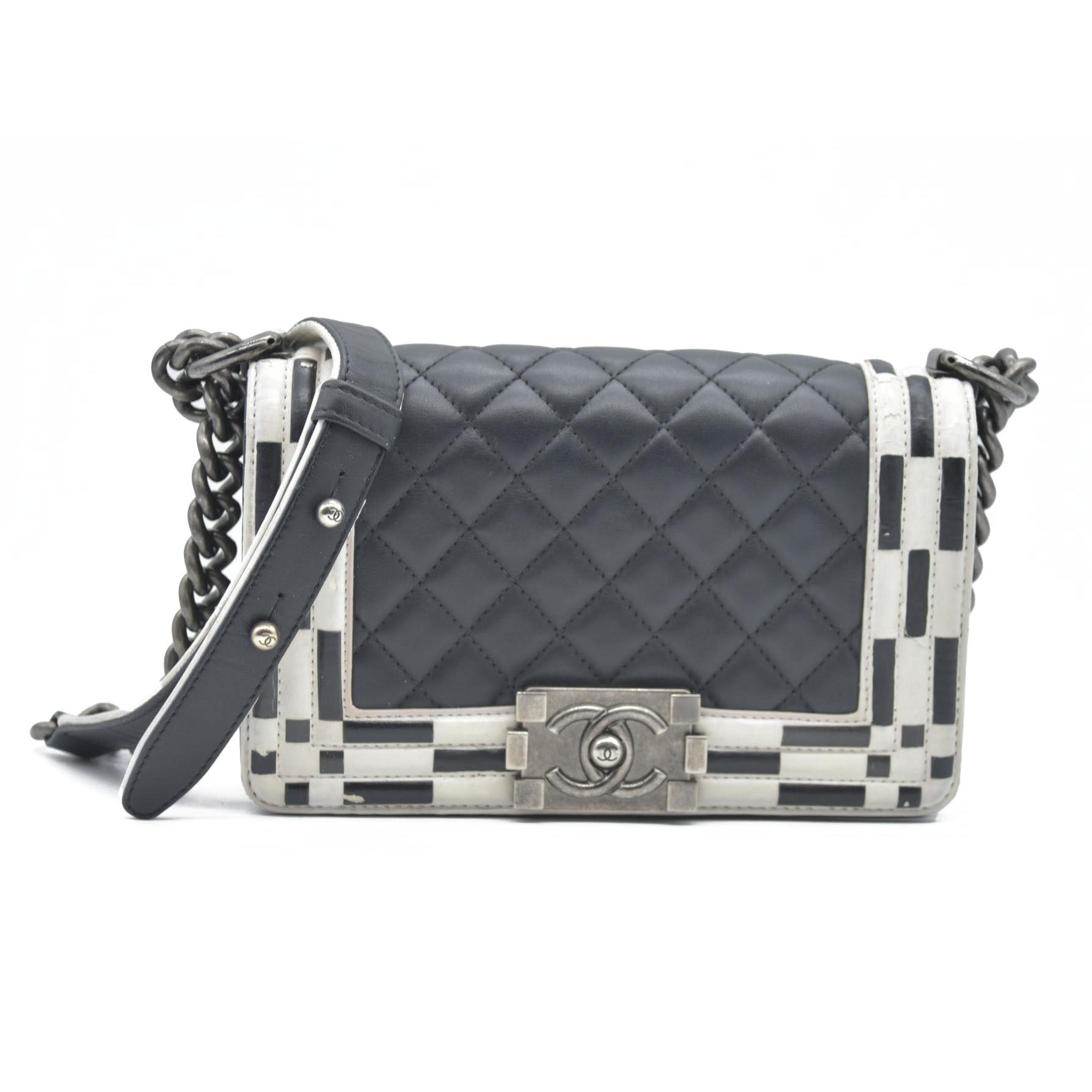 Chanel Small Checkerboard Boy Bag