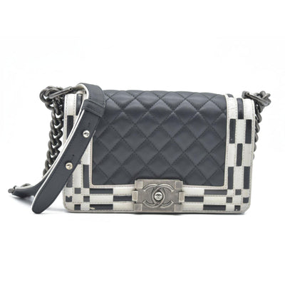 Chanel Small Checkerboard Boy Bag