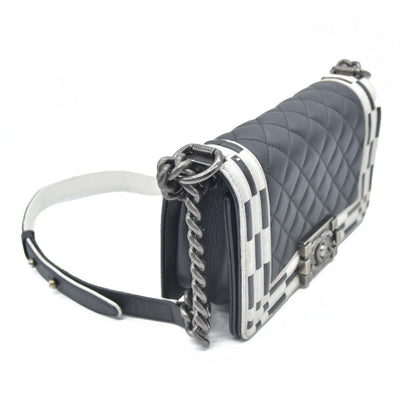 Chanel Small Checkerboard Boy Bag