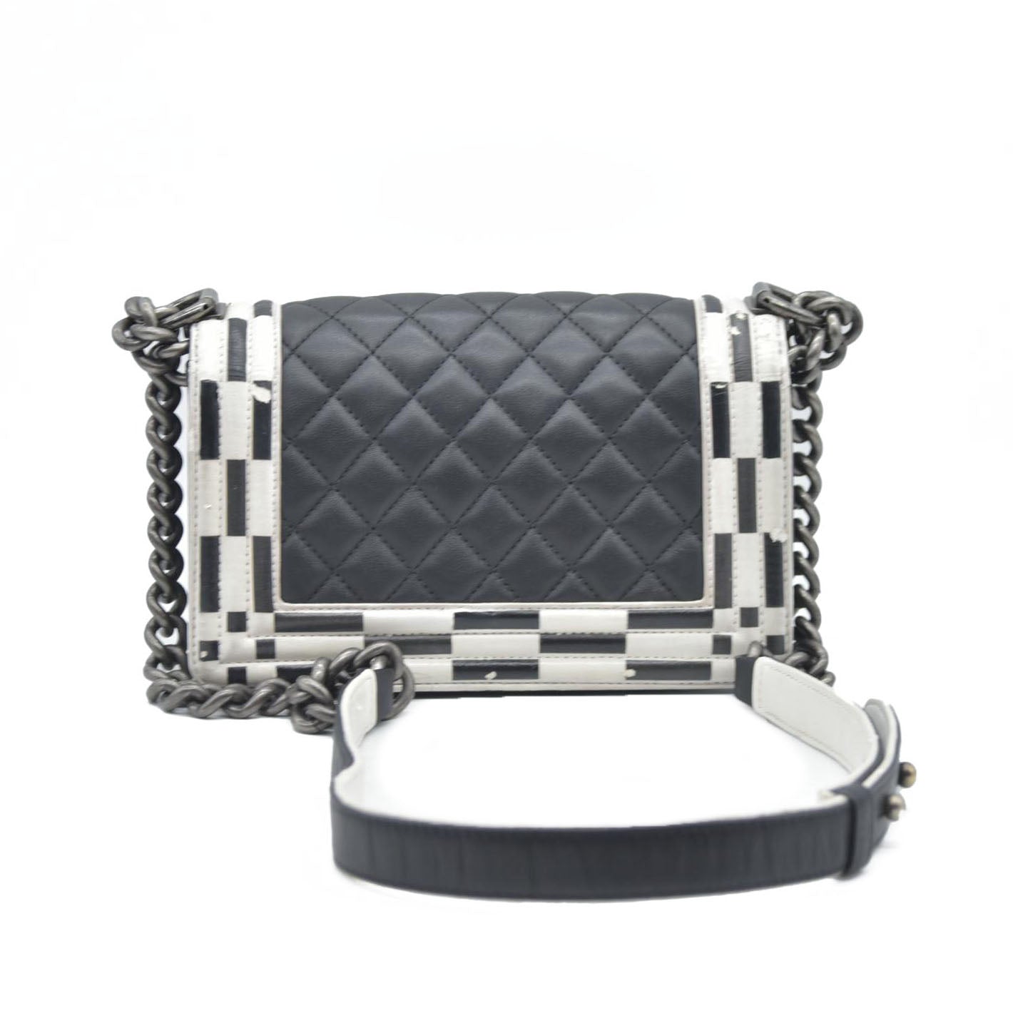 Chanel Small Checkerboard Boy Bag