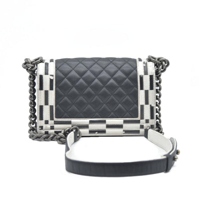 Chanel Small Checkerboard Boy Bag