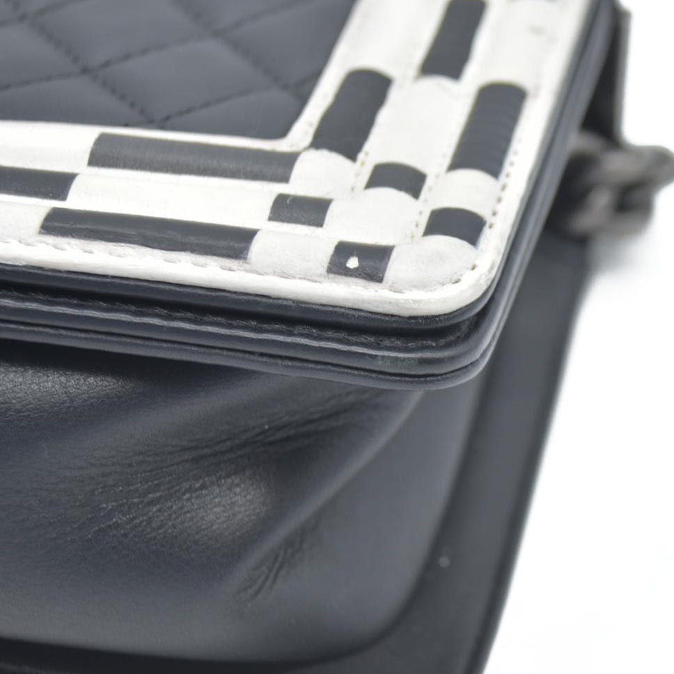 Chanel Small Checkerboard Boy Bag