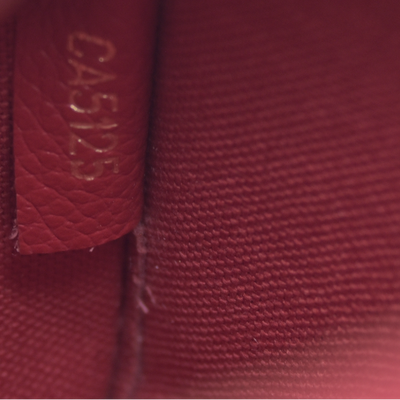 $1130 2015 Louis Vuitton Monogram Pallas Clutch Cherry CA5125
