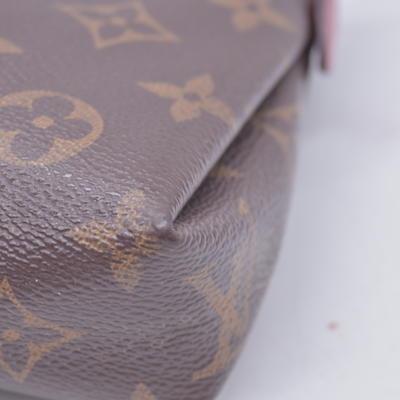 $1130 2015 Louis Vuitton Monogram Pallas Clutch Cherry CA5125