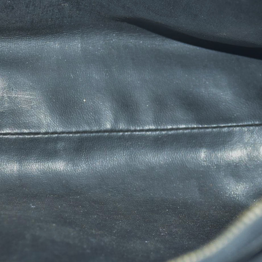 CHANEL Matelasse Chain Shoulder Bag Patent leather Black Gold CC