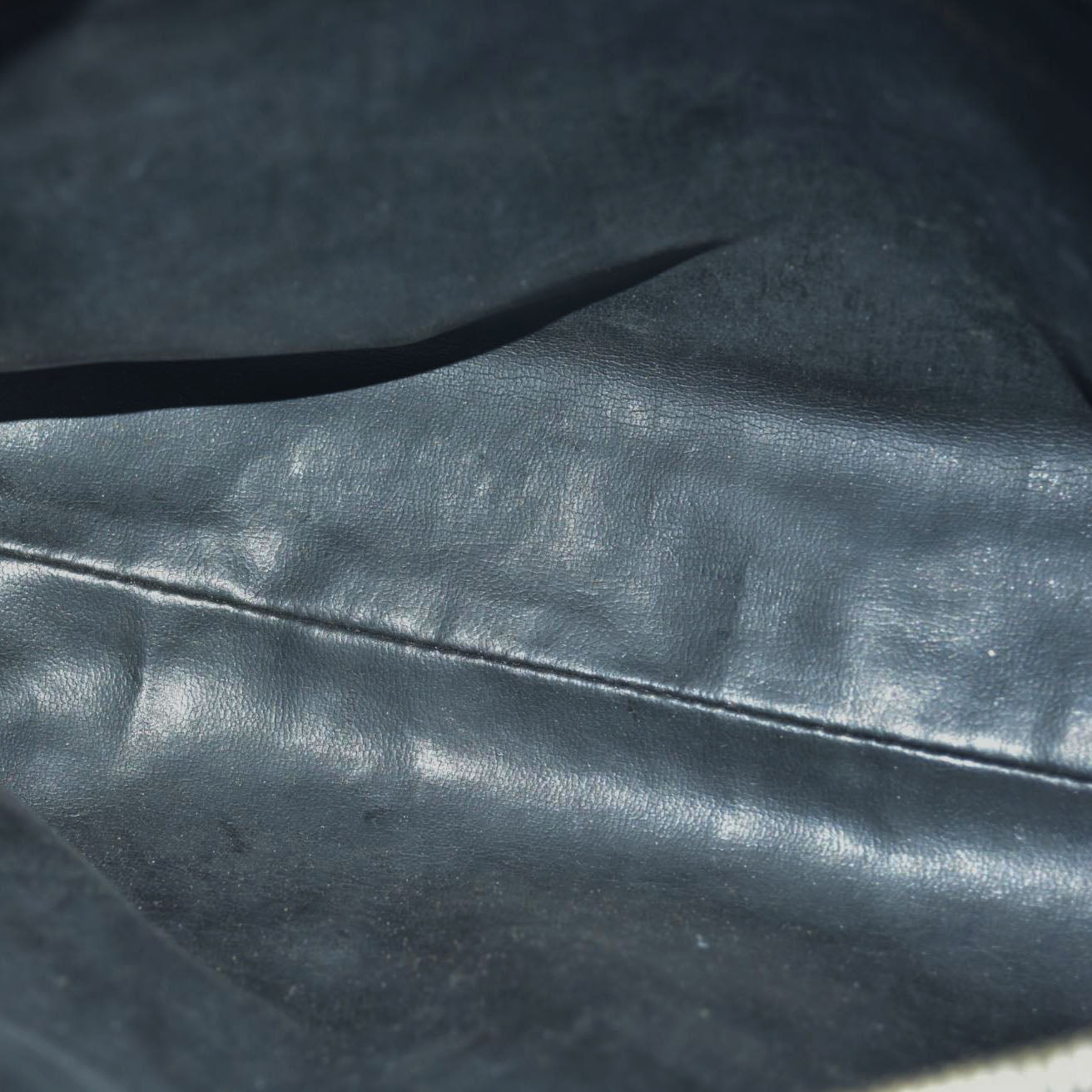 CHANEL Matelasse Chain Shoulder Bag Patent leather Black Gold CC