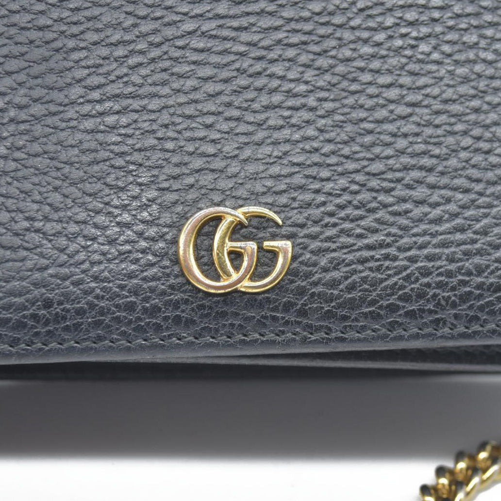 $1150 GG Marmont wallet on chain