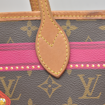 2018 $2170 Louis Vuitton  Monogram Summer Trunks Neo Neverfull MM GI2128