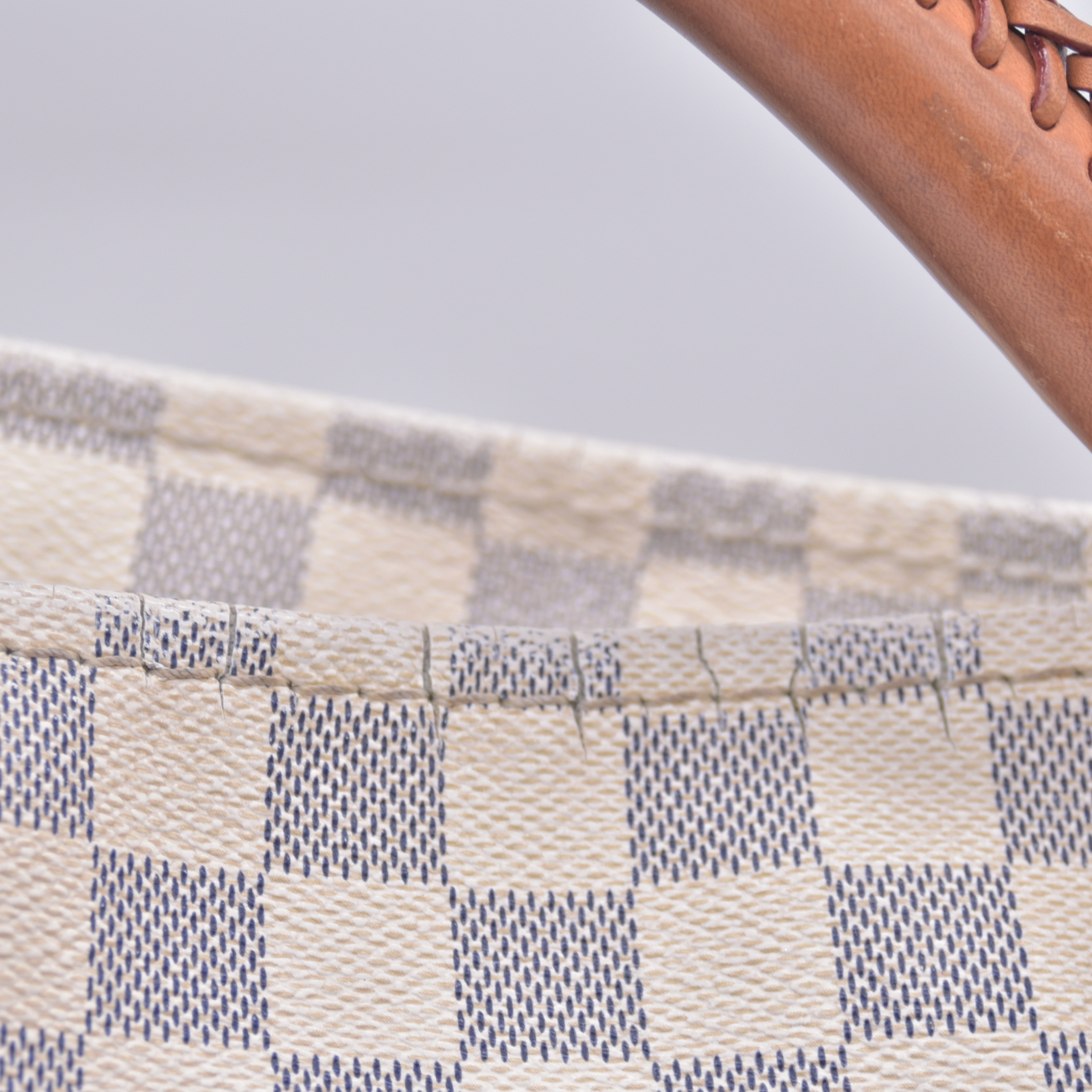 $2500 USA Louis Vuitton Damier Azur Artsy MM Hobo Shoulder Bag