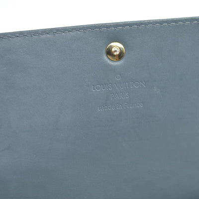 $840 LOUIS VUITTON Monogram Vernis Portefeuille Sarah Long Wallet TS3141 2011