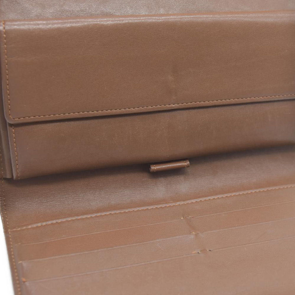 $840 LOUIS VUITTON Monogram Vernis Porte Tresor International Trifold Wallet