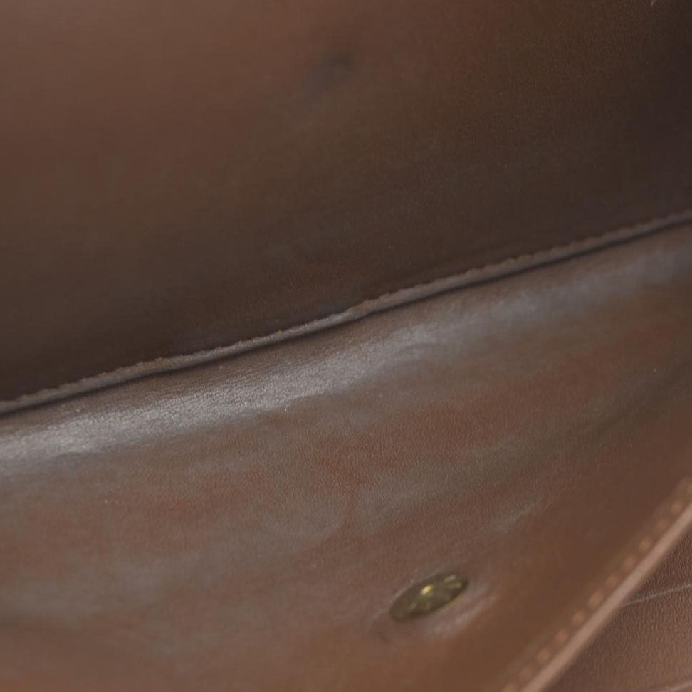 $840 LOUIS VUITTON Monogram Vernis Porte Tresor International Trifold Wallet