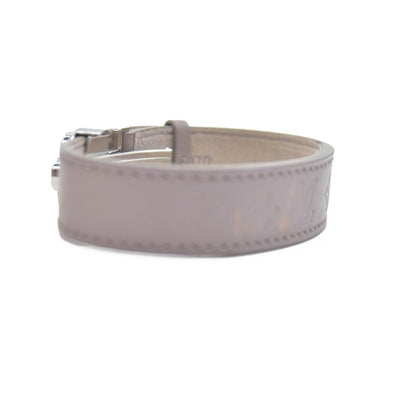 $475 Louis Vuitton Leather Epi Wish Wrap Bracelet SN0070