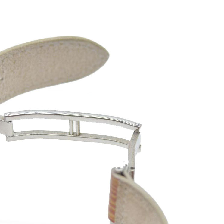 $475 Louis Vuitton Leather Epi Wish Wrap Bracelet Brown SN1909