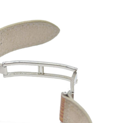 $475 Louis Vuitton Leather Epi Wish Wrap Bracelet Brown SN1909