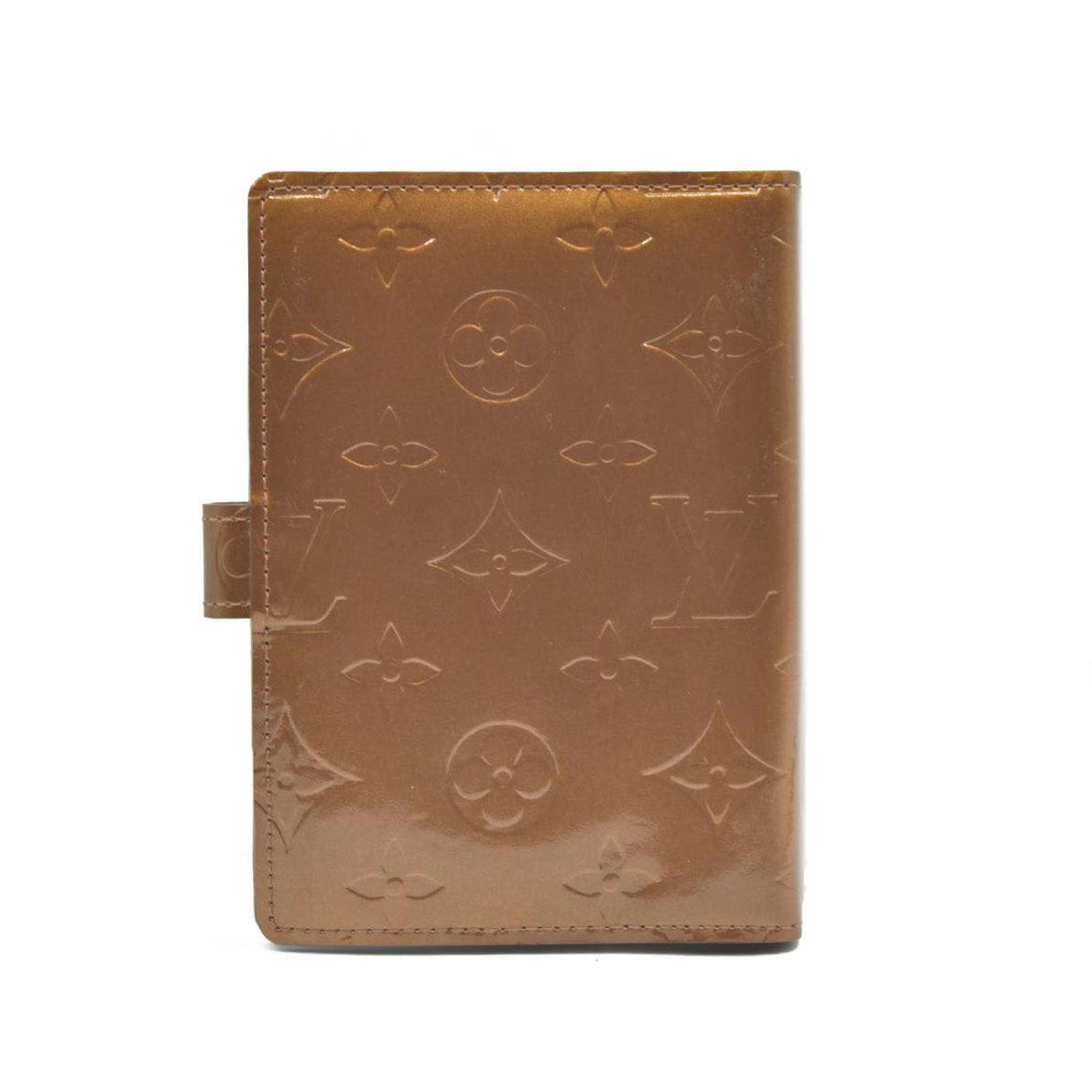 $505 LOUIS VUITTON Monogram Vernis Agenda PM Day Planner Notebook Cover