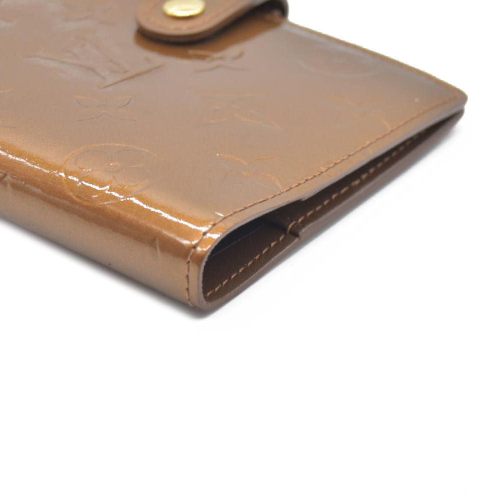 $505 LOUIS VUITTON Monogram Vernis Agenda PM Day Planner Notebook Cover