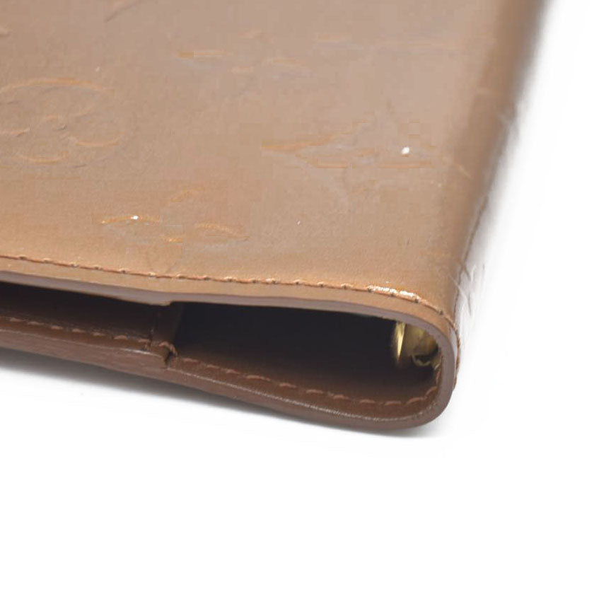 $505 LOUIS VUITTON Monogram Vernis Agenda PM Day Planner Notebook Cover