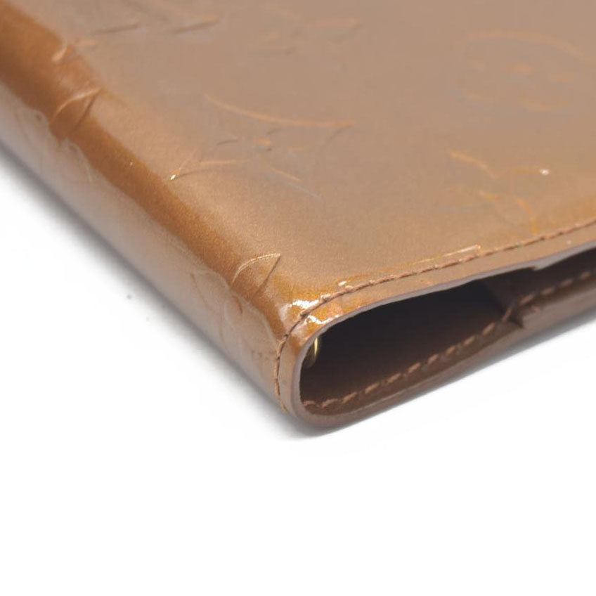 $505 LOUIS VUITTON Monogram Vernis Agenda PM Day Planner Notebook Cover