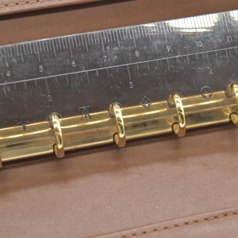 $505 LOUIS VUITTON Monogram Vernis Agenda PM Day Planner Notebook Cover