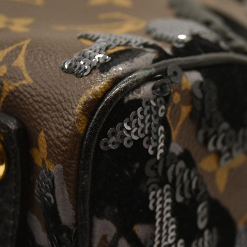 Louis Vuitton  Monogram Fleur De Jais Sequins Speedy 30 TR3160