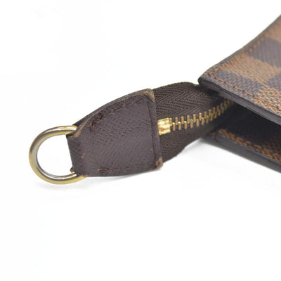 AUCTION $1290 Louis Vuitton Damier Ebene Accessories Pouch for Marais Toiletry Bag