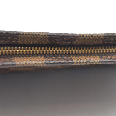 AUCTION $1290 Louis Vuitton Damier Ebene Accessories Pouch for Marais Toiletry Bag