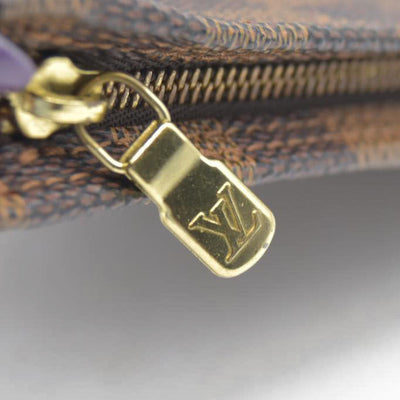 AUCTION $1290 Louis Vuitton Damier Ebene Accessories Pouch for Marais Toiletry Bag