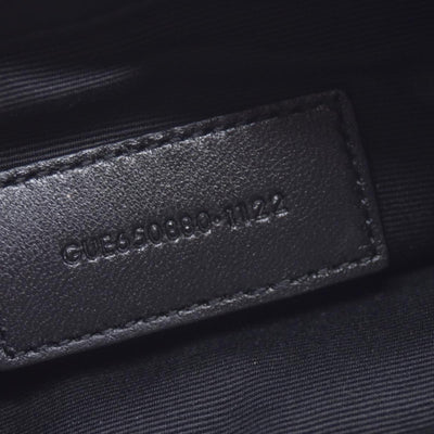 $850 SAINT LAURENT Black Quilted Leather Loulou Puffer Pouch CONSIGNMENT 10021500