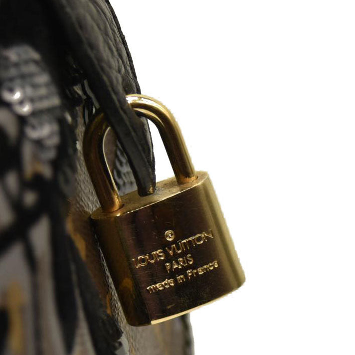 Louis Vuitton  Monogram Fleur De Jais Sequins Speedy 30 TR3160