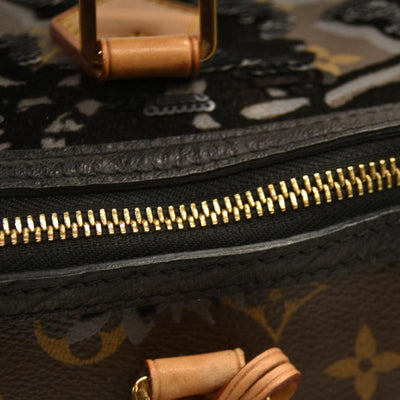 Louis Vuitton  Monogram Fleur De Jais Sequins Speedy 30 TR3160