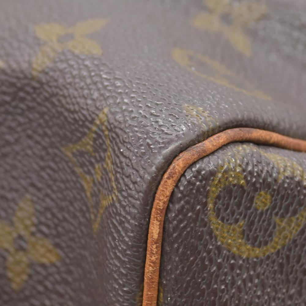 $1730 Louis Vuitton Monogram Speedy 35 SP0954