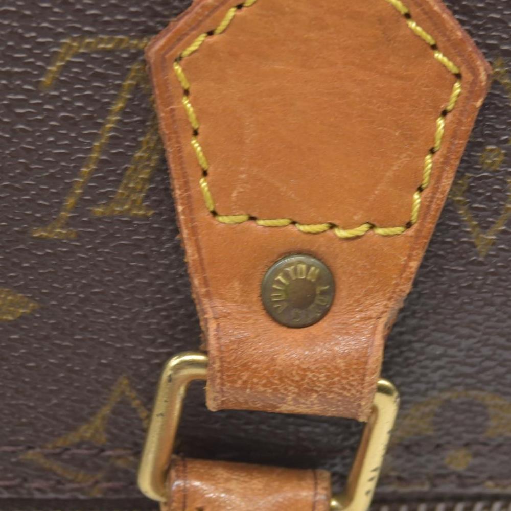 $1730 Louis Vuitton Monogram Speedy 35 SP0954