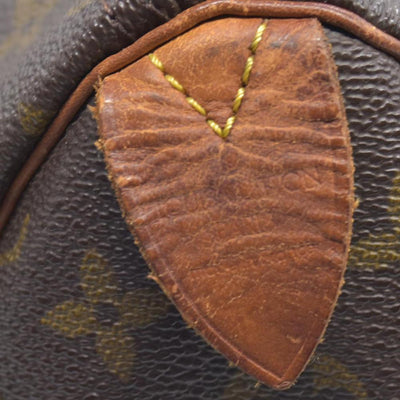 $1730 Louis Vuitton Monogram Speedy 35 SP0954