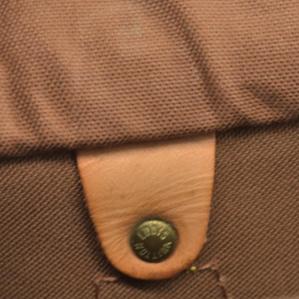 $1730 Louis Vuitton Monogram Speedy 35 SP0954