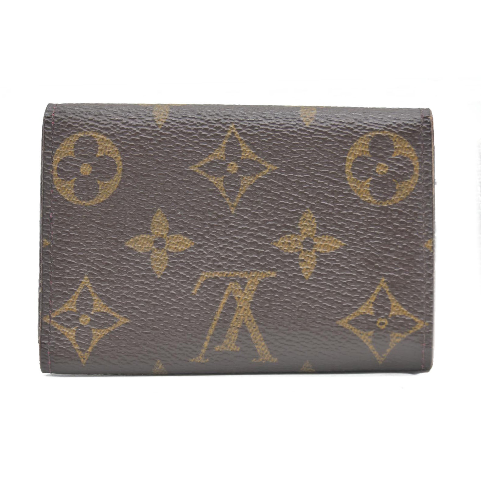 $345 LOUIS VUITTON Monogram Leather Multicles 6 Ring Key Case CT2154