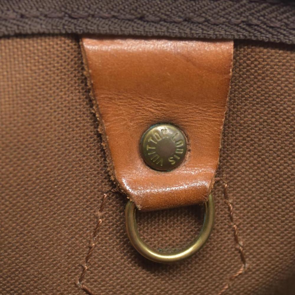 $1730 Louis Vuitton Monogram Speedy 35 SP0954