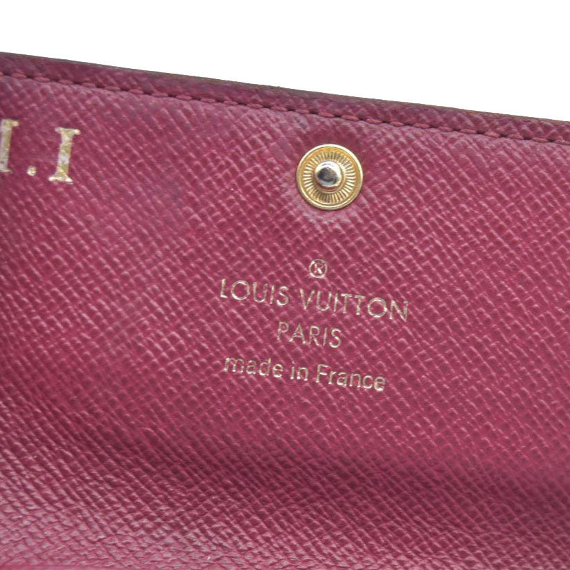 $345 LOUIS VUITTON Monogram Leather Multicles 6 Ring Key Case CT2154