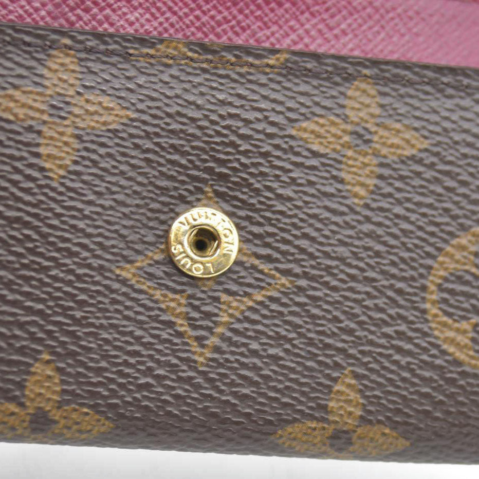 $345 LOUIS VUITTON Monogram Leather Multicles 6 Ring Key Case CT2154