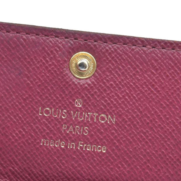 $345 LOUIS VUITTON Monogram Leather Multicles 6 Ring Key Case CT2154