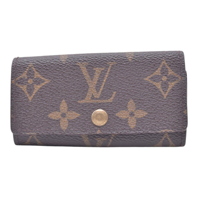 $300 LOUIS VUITTON Monogram 4 Key Holder Multicles CONSIGNMENT 10021495