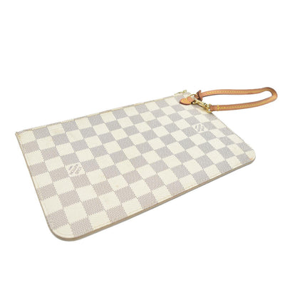 $2200 Louis Vuitton  Damier Azur Neverfull MM GM Pochette