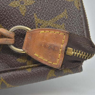 $1290 1999 Louis Vuitton Monogram Pochette Accessories Pouch Bag VI1909